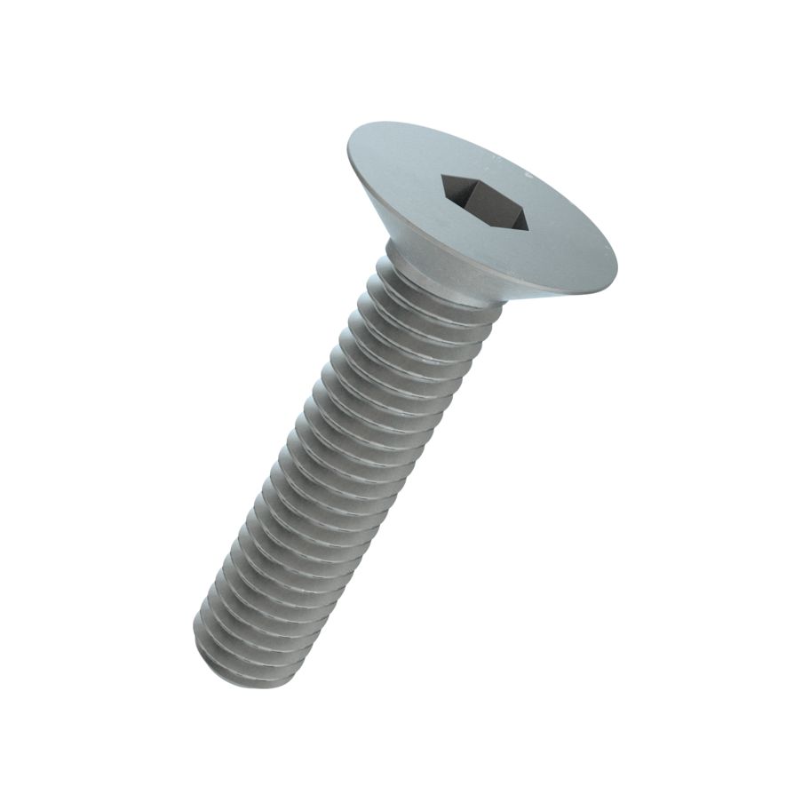 Senkschrauben Innensechskant ISO 10642-010.9 flZn