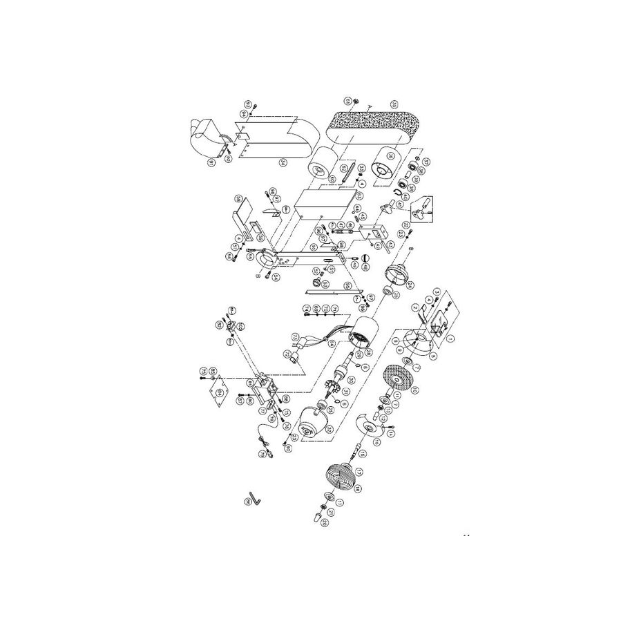 ALDURO Ersatzteile zu Bandschleifmaschine BS-50+