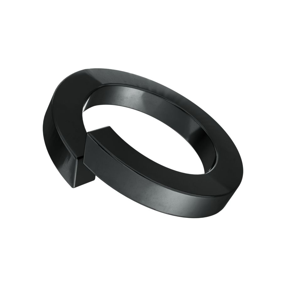 Federringe für Zylinderschrauben DIN 7980-Federstahl schwarz