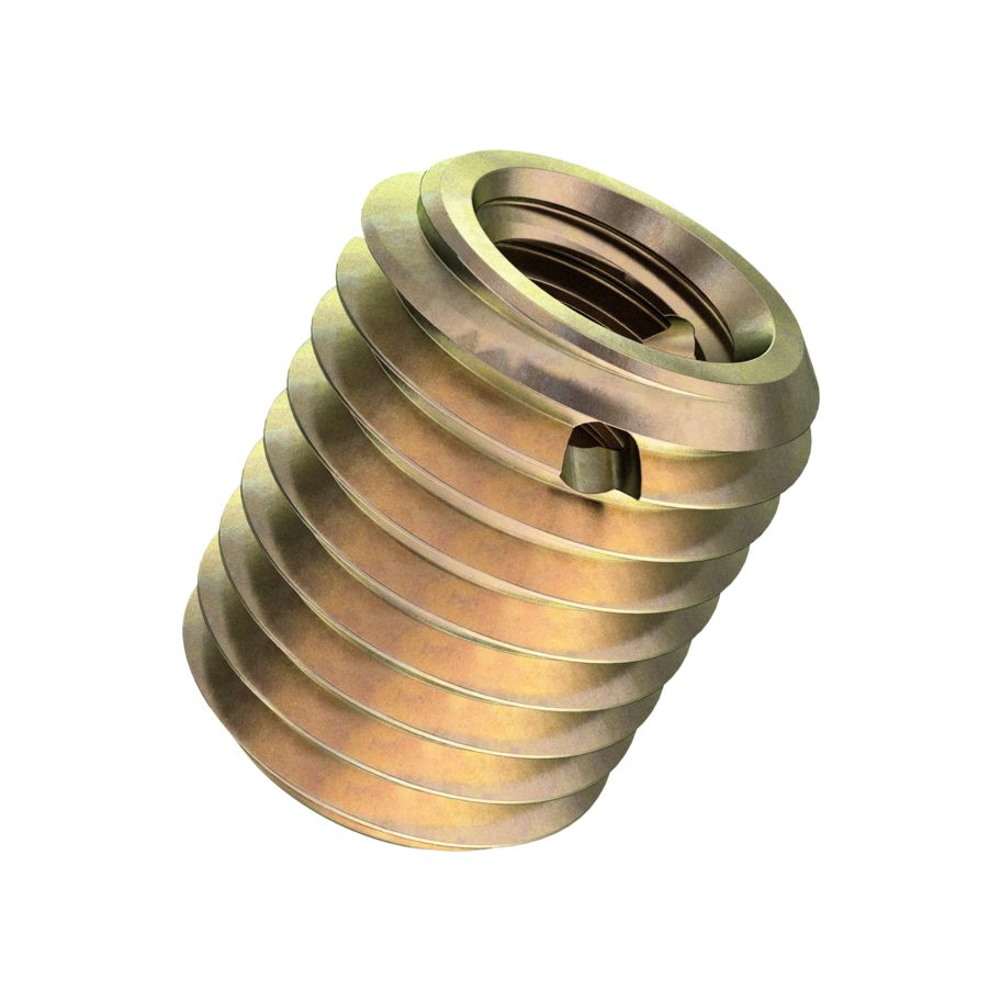 RAMPA Gewindebuchsen Typ BAN Stahl verzinkt gelb