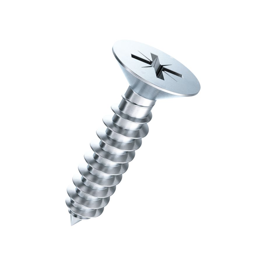 Senk-Blechschrauben KS Z DIN 7982C-Stahl znb