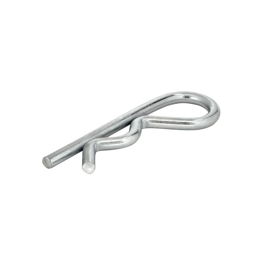 Vorsteckfedern einfach Stahl verzinkt blau