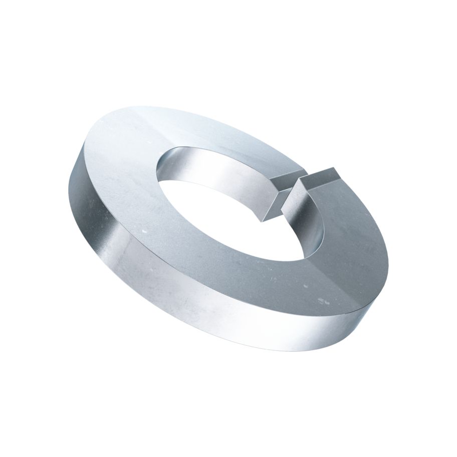 Federringe aufgebogen DIN 127 Form A-Federstahl znb