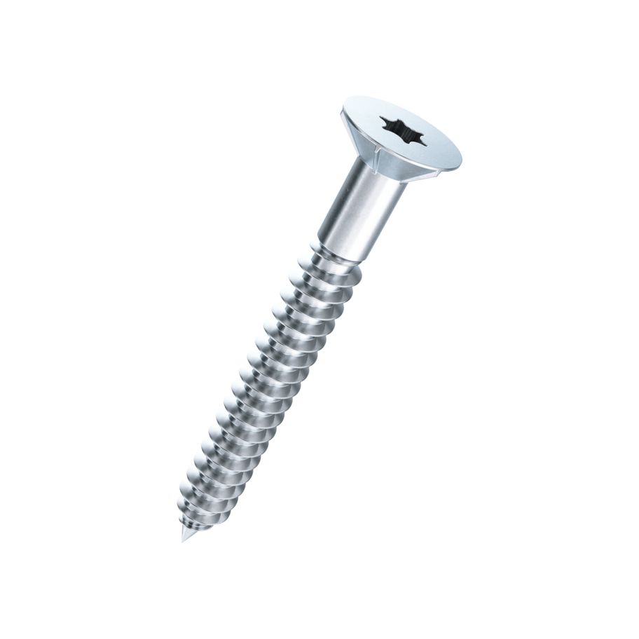 Senk-Spanplattenschr. T25 mit Fräsrippen St znb