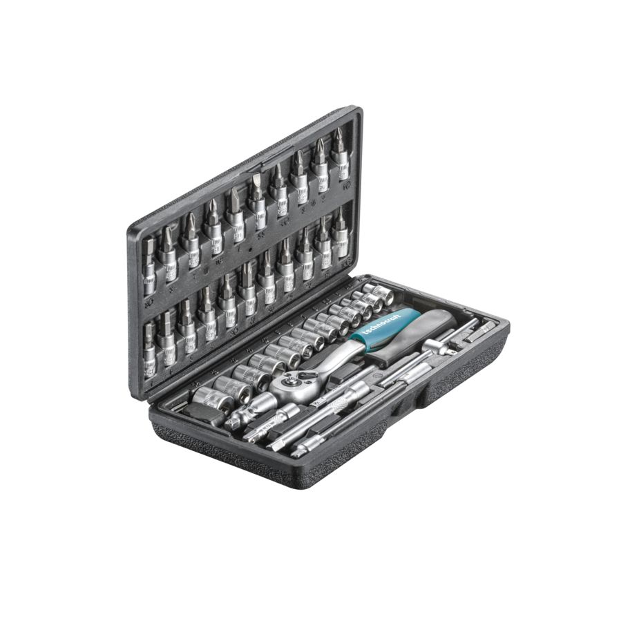 technocraft Steckschlüssel-Satz 1/4", 46-tlg