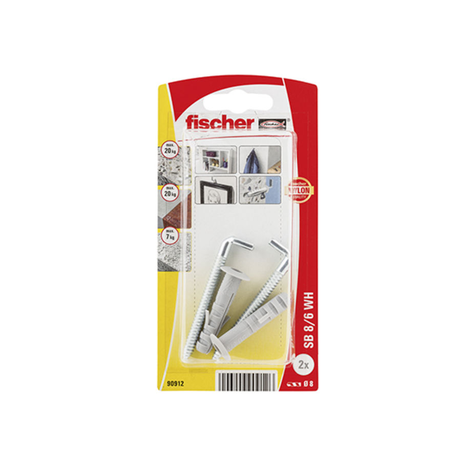 fischer SB Nylondübel SB mit Haken