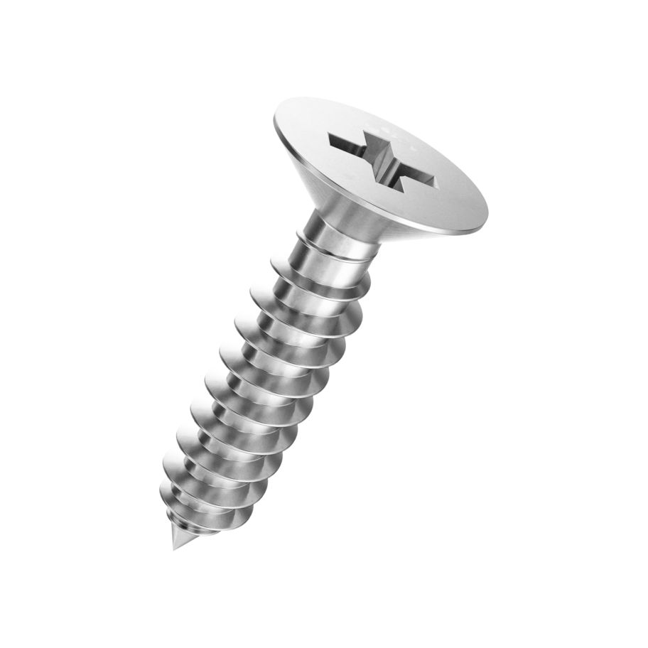 Senk-Blechschrauben KS H DIN 7982C-rostfrei A2