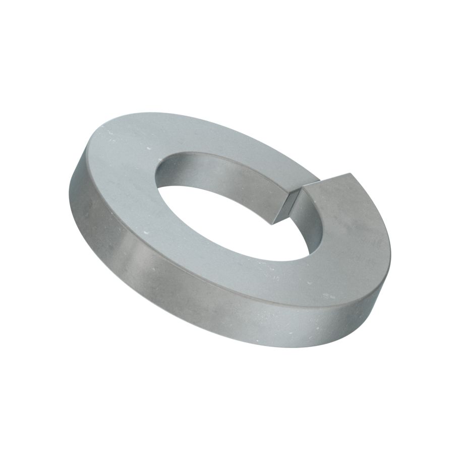 Federringe glatt DIN 127 Form B-Federstahl tZn