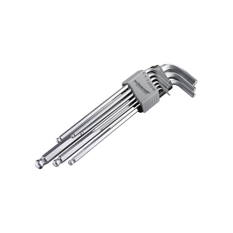 technocraft Innensechskant-Schlüssel-Satz 9-tlg