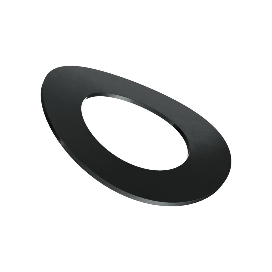 Federscheiben gewölbt DIN 137 Form A-Federstahl schwarz