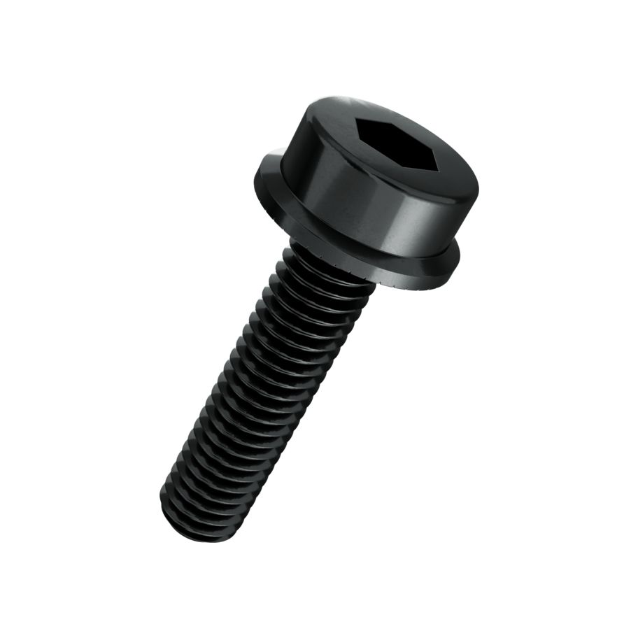 Zylinderschrauben Innensechskant Flansch und Unterkopfrippen FK100 vgs