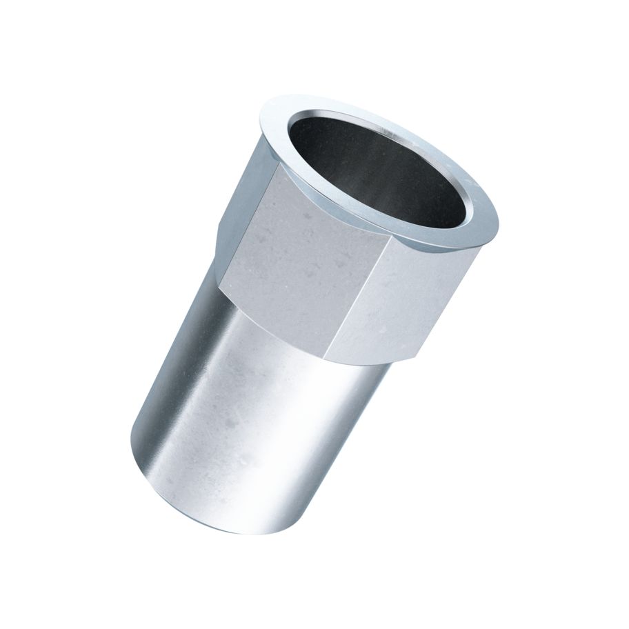 GESIPA Blindnietmuttern Kleinkopf 6Kt Stahl Zink-Nickel