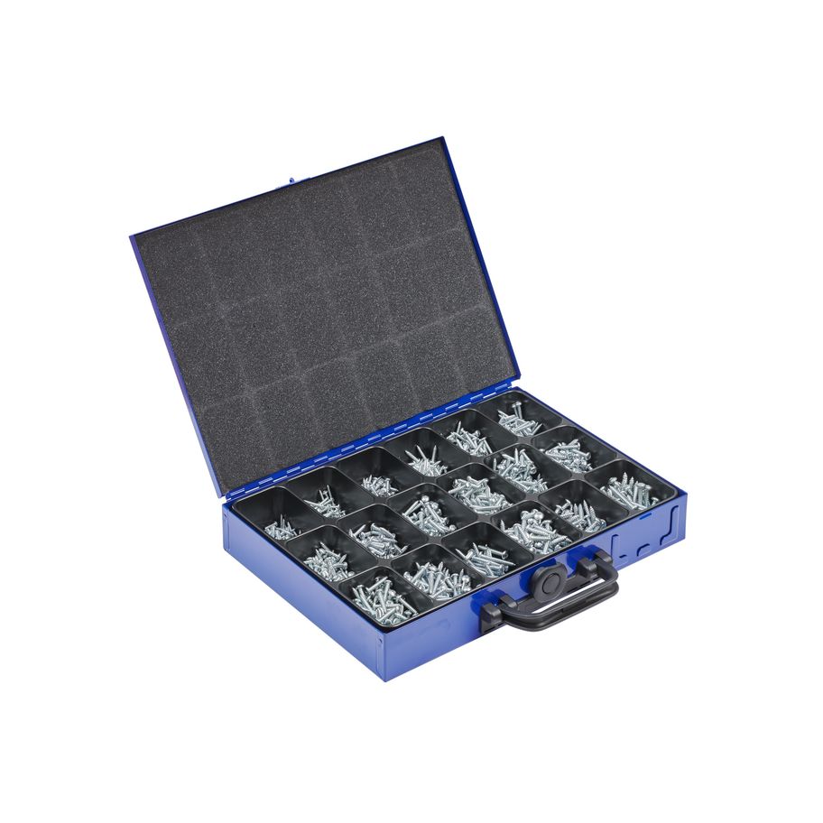 Blechschraubensortiment Z DIN 7981/7983C-St znb 18 BK