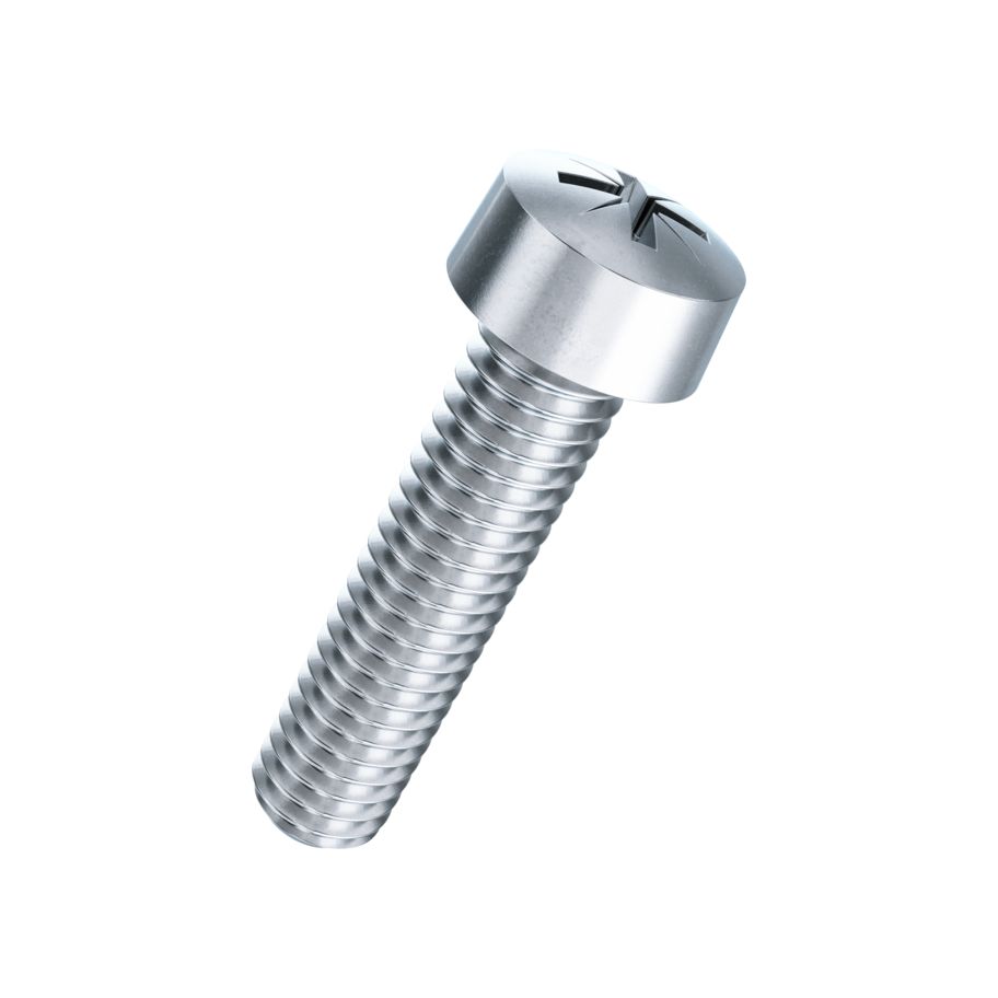 Gewindefurchende Linsenschrauben KS Z DIN 7500C-Stahl znb