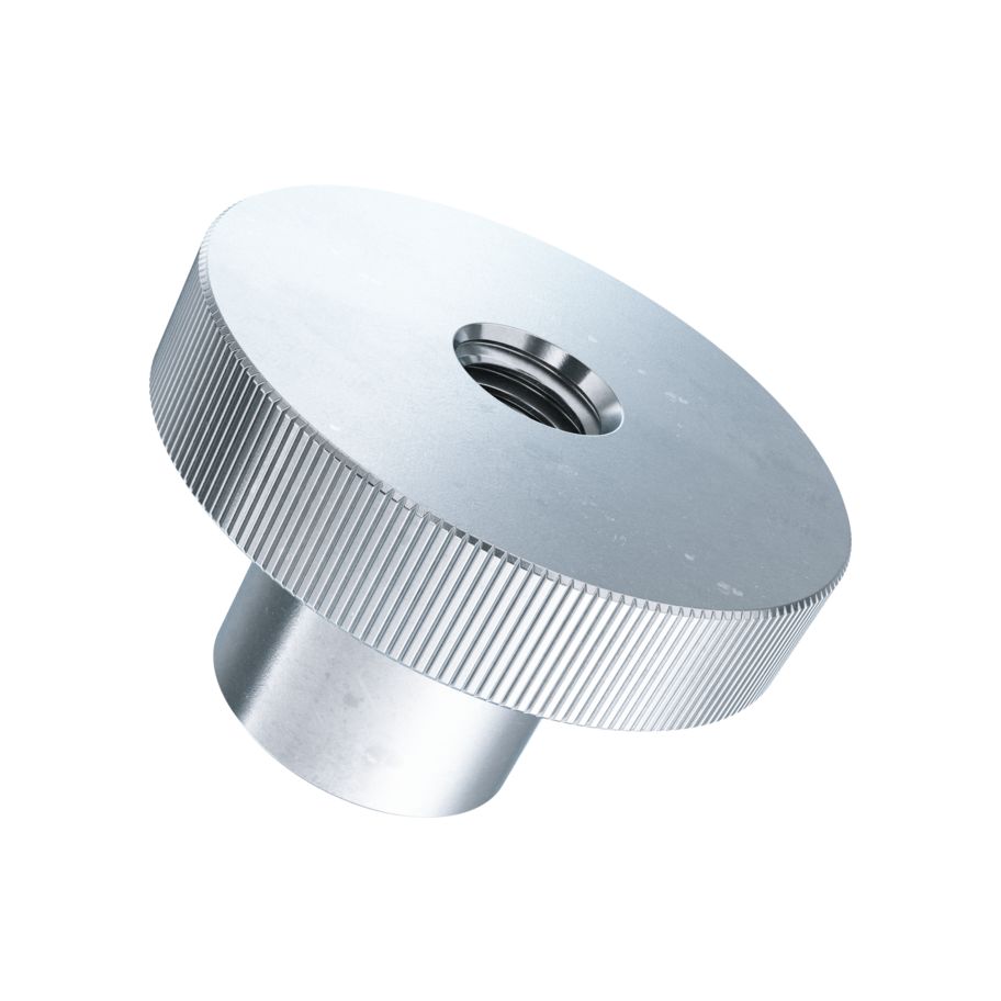 Rändelmuttern hohe Form DIN 466-5 znb