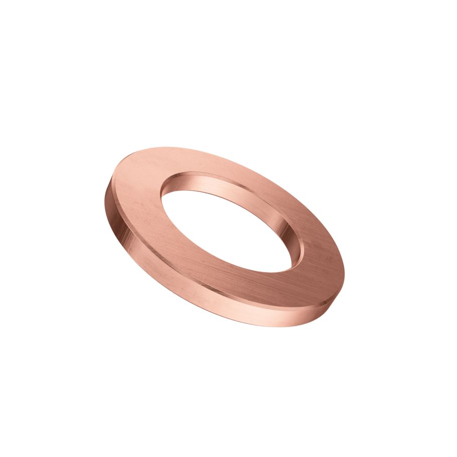 Dichtringe A=Flachdichtringe DIN 7603A-Kupfer