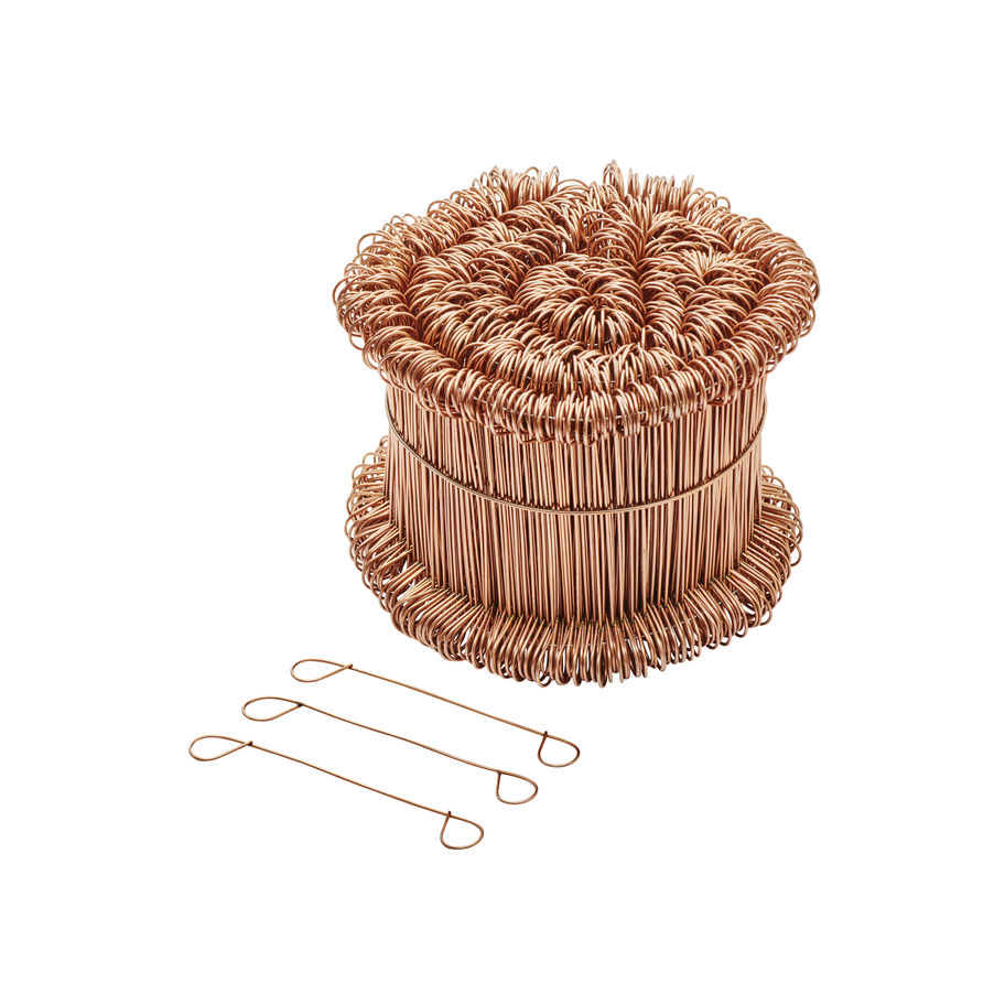 RAPIDO Drahtbinder geschweisst Stahl verkupfert