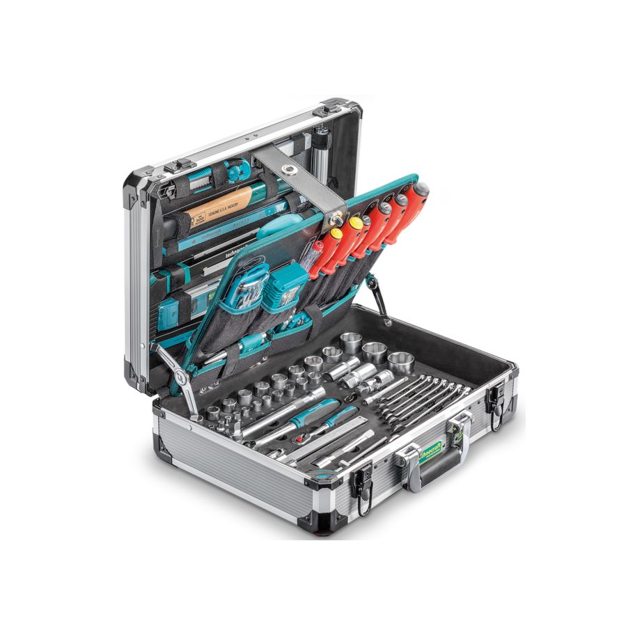 technocraft Alu-Werkzeugkoffer PRO CASE 5 140-tlg