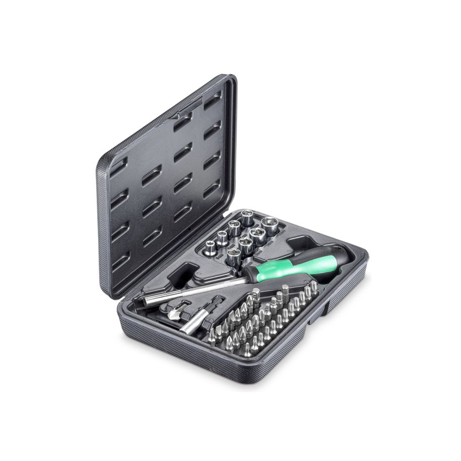 technocraft Bit- und Steckschlüsselsatz, 41-tlg