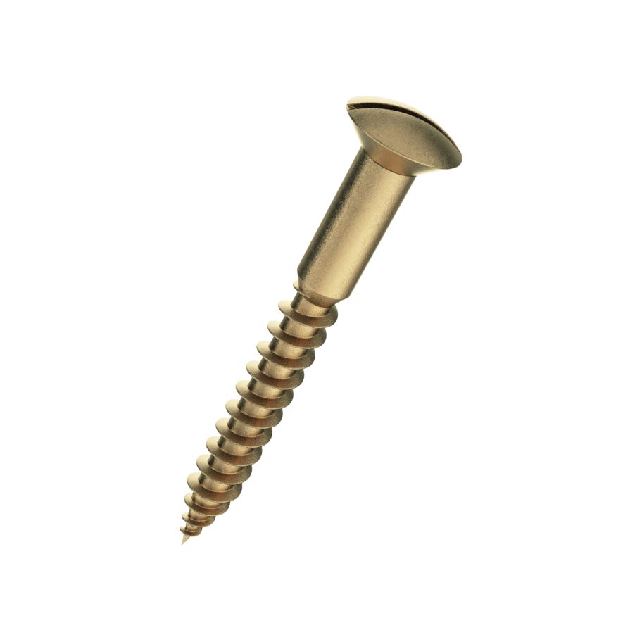 bestaPAC Holzschraube Linsensenkkopf SZ Messing