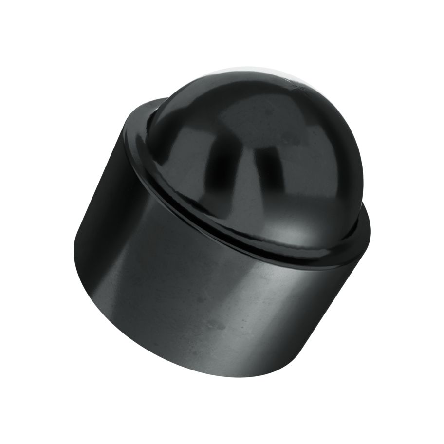 Sechskant-Schutzkappen PE schwarz