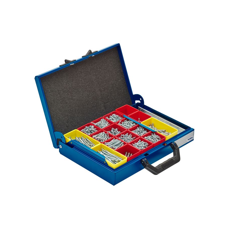 Elektrikerkoffer mit Elektrikerschrauben SZ/KS Z Nr 1