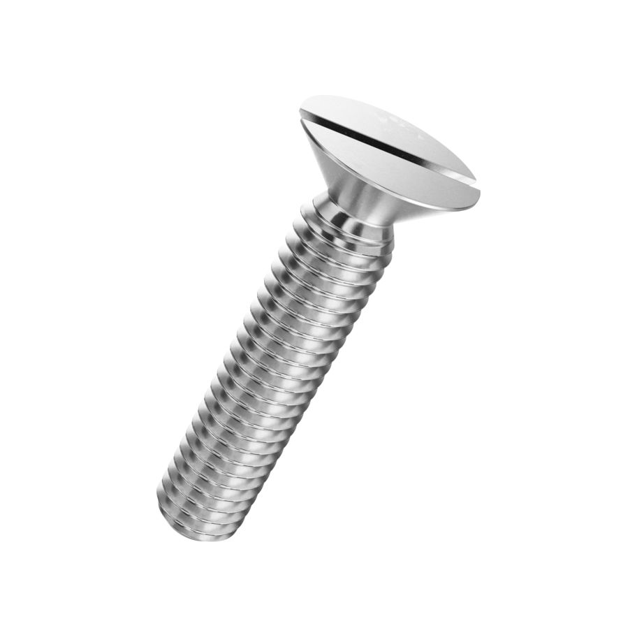 Senkschrauben mit Schlitz DIN 963-rostfrei A4