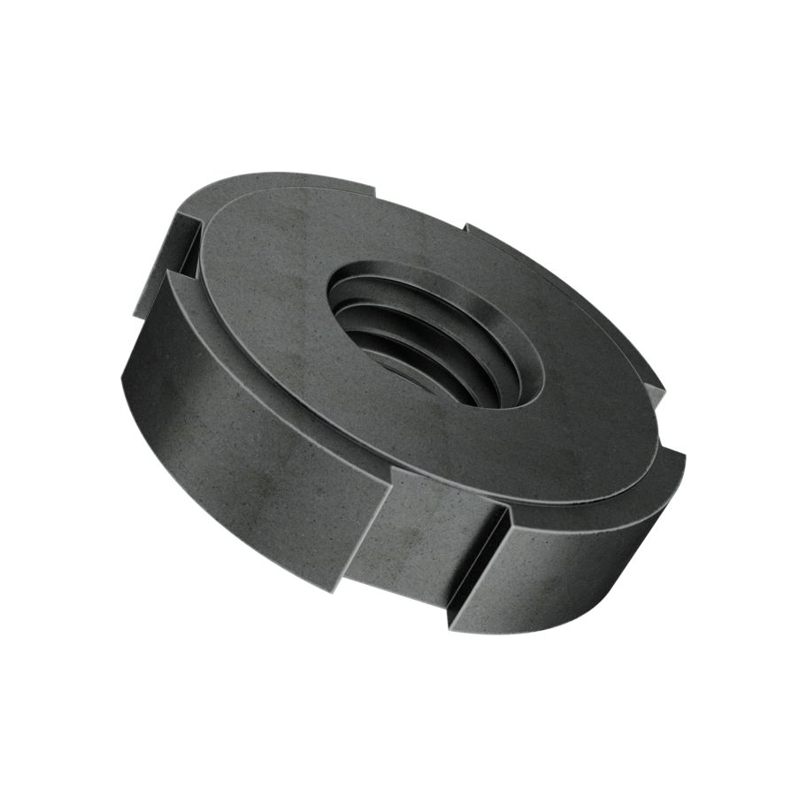 Nutmuttern DIN 1804W-5 Automatenstahl ungehärtet und ungeschliffen bl