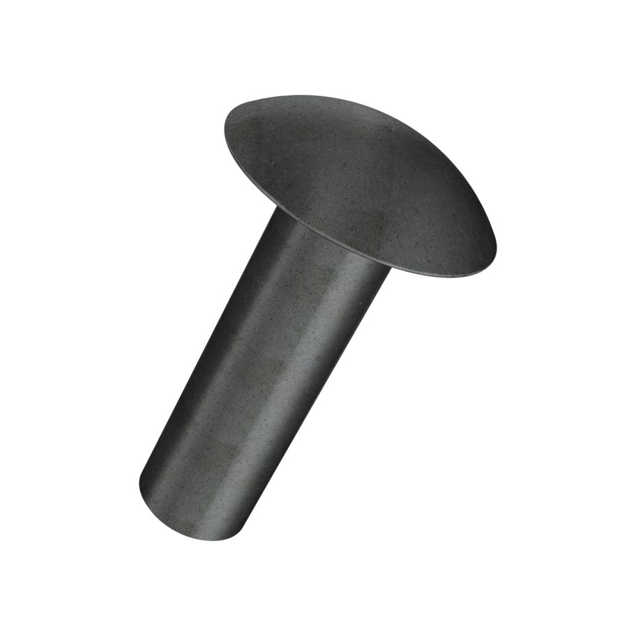 Flachrundnieten DIN 674-Stahl