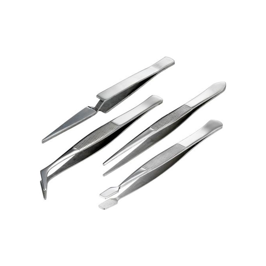 technocraft Pinzetten-Satz 4-tlg