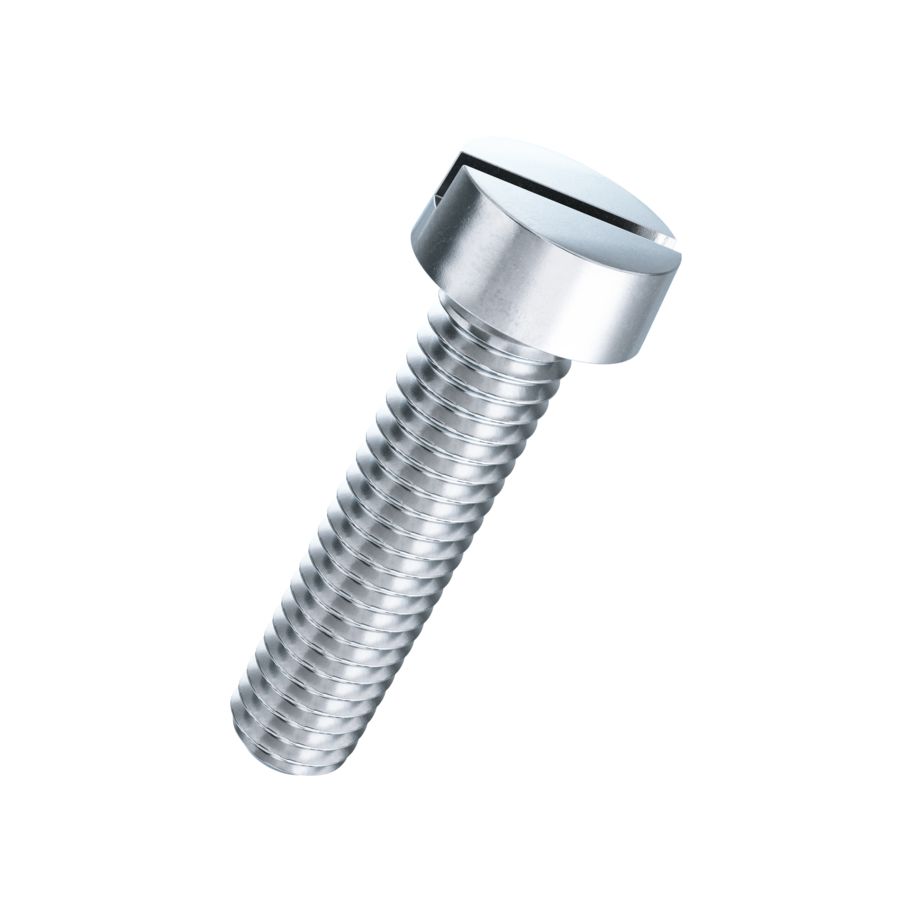 Zylinderschrauben mit Schlitz DIN 84A-4.8 znb