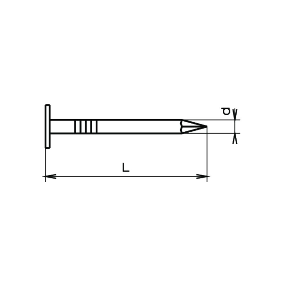 BIERBACH Dachpappstifte rostfrei