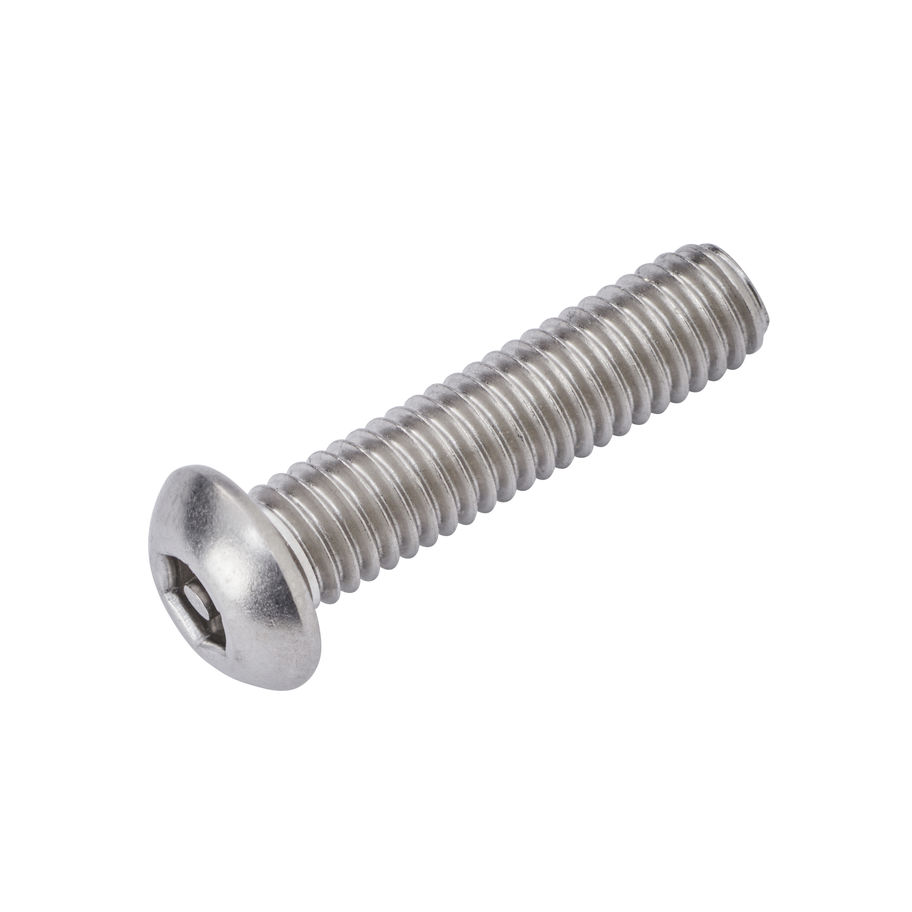 Linsenschrauben Innensechskant Sicherheitsstift ~ISO 7380-rostfrei A2