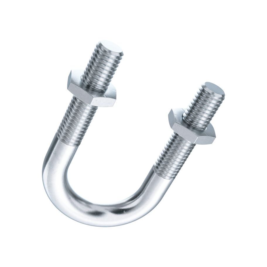 Rundstahlbügel Muttern Stahl znb