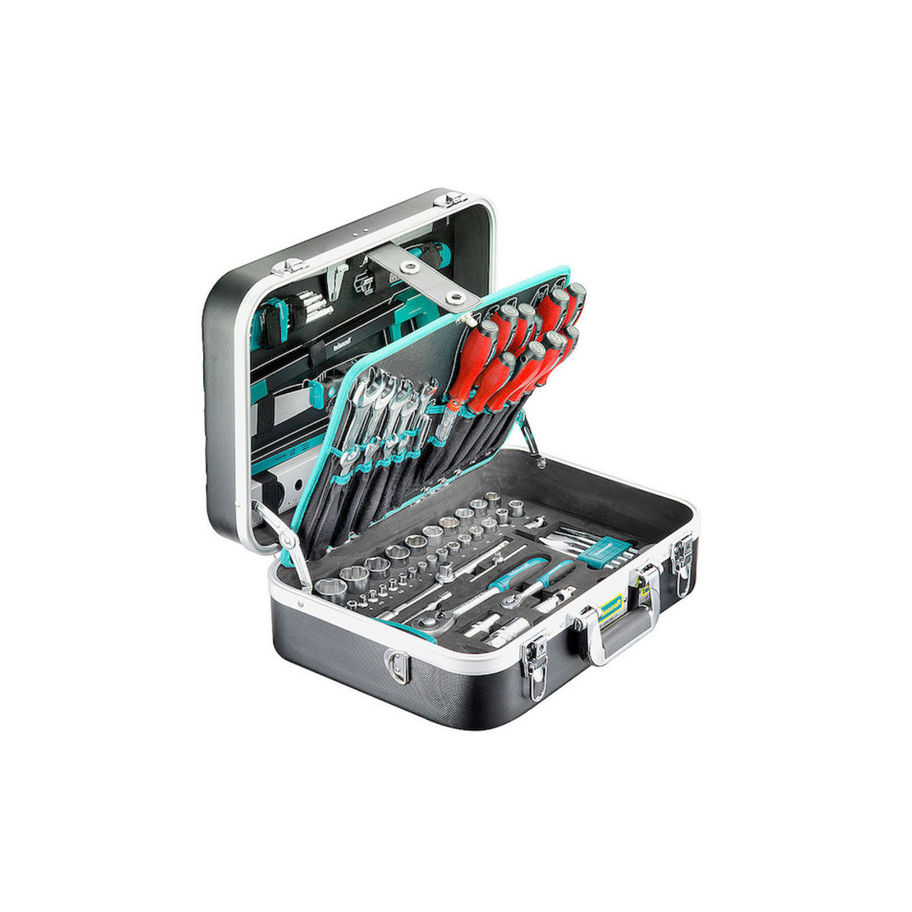 technocraft ABS-Werkzeugkoffer TOP CHROME 152-tlg