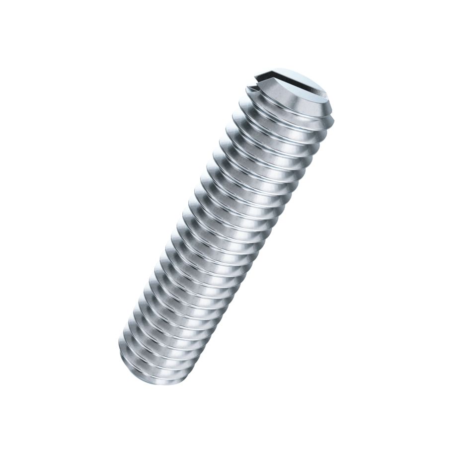 Gewindestifte mit Schlitz und Kegelkuppe DIN 551-14H znb