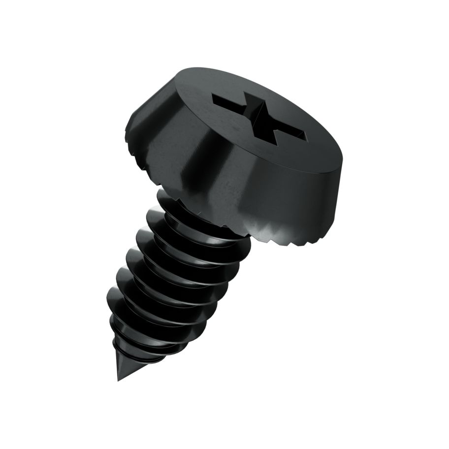 Zyl-Schnellbauschrauben KS H St phosphatiert schwarz 3,9x11