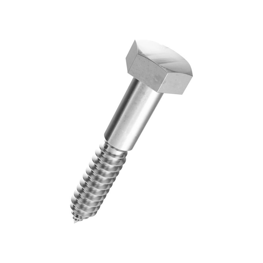 Sechskant-Holzschrauben DIN 571-rostfrei A2