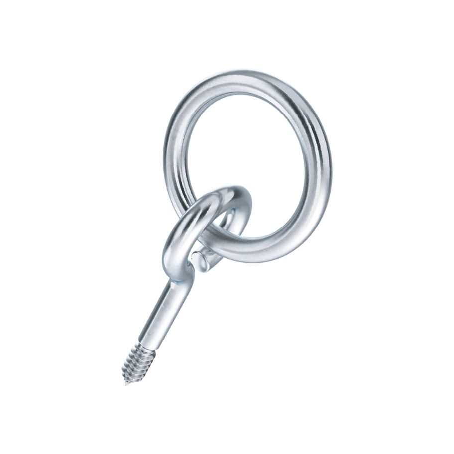 Krippringe mit Holzgewinde Stahl znb