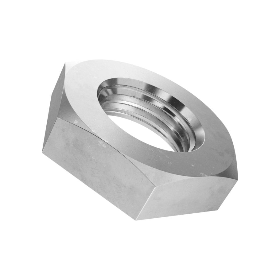 Rohrmuttern mit Rohrgewinde nach DIN EN ISO 228-1, DIN 431B-rostfrei A4