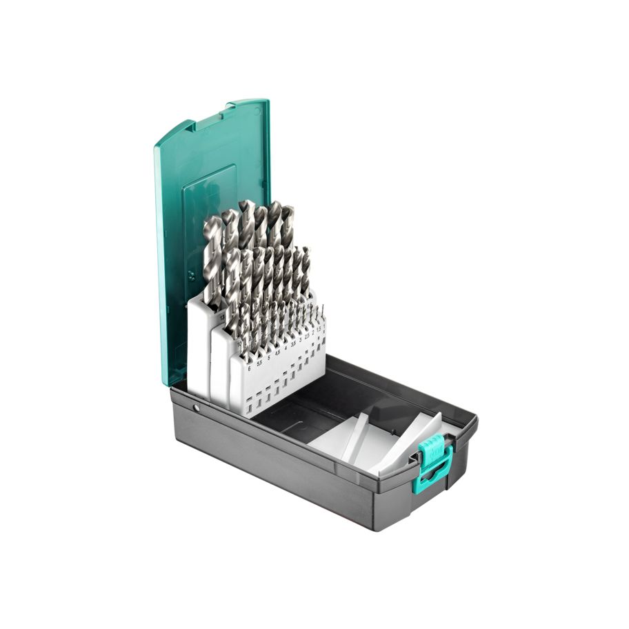 technocraft HSS-G Spiralbohrer HSS-G 25-tlg