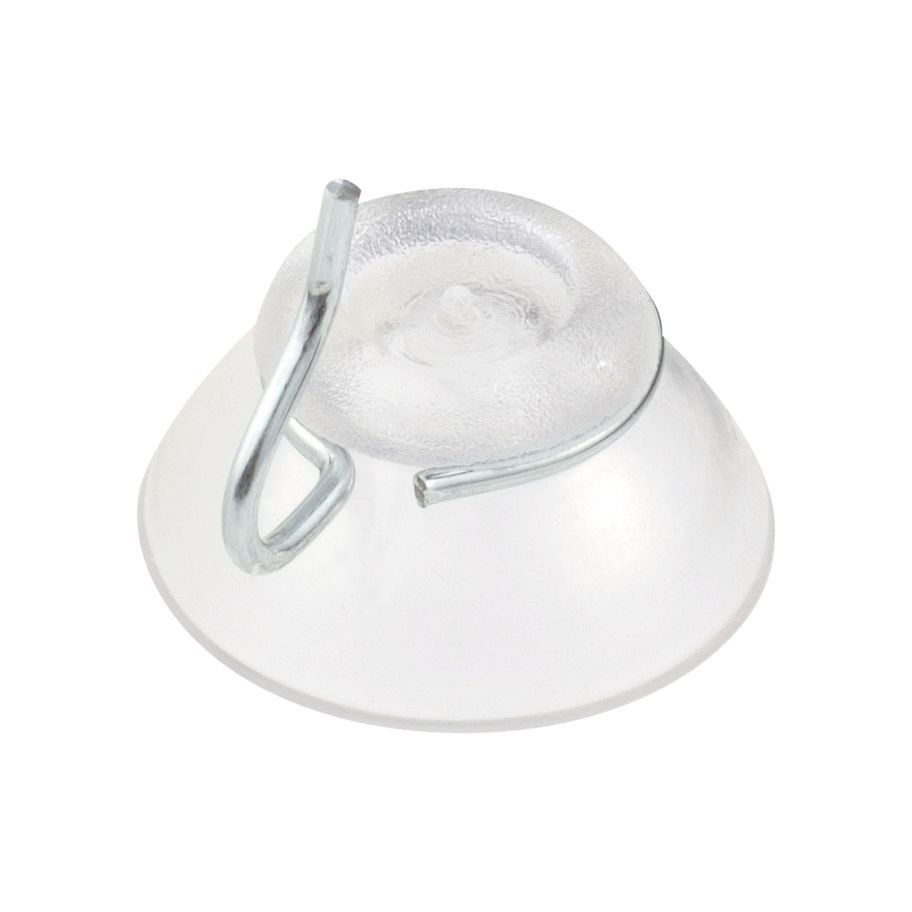 bestaPAC Saugnapf transparent mit kleinem Haken