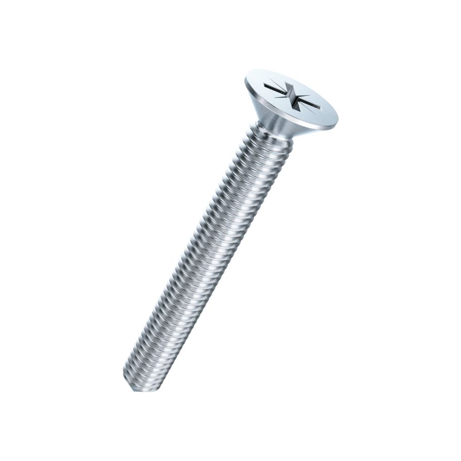 Senk-Olivenschr KS Z2 Zentrierspitze DIN965-4.8 znb