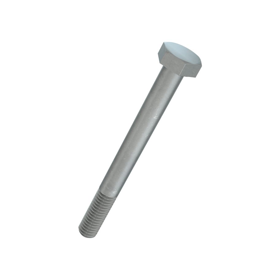 Sechskant-Schrauben mit Schaft DIN 931-8.8 U tZn