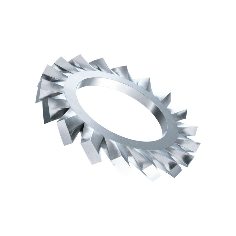 Fächerscheiben aussengezahnt DIN 6798 Form A-Federstahl znb