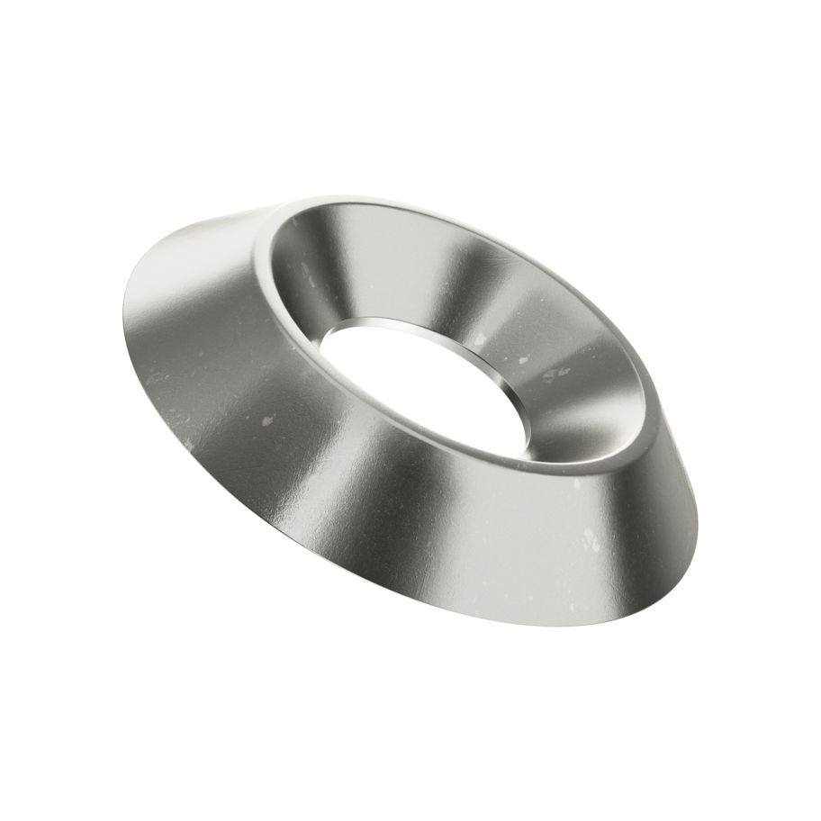 Cuvetten f. Senkschrauben 90° gestanzt Ms vni