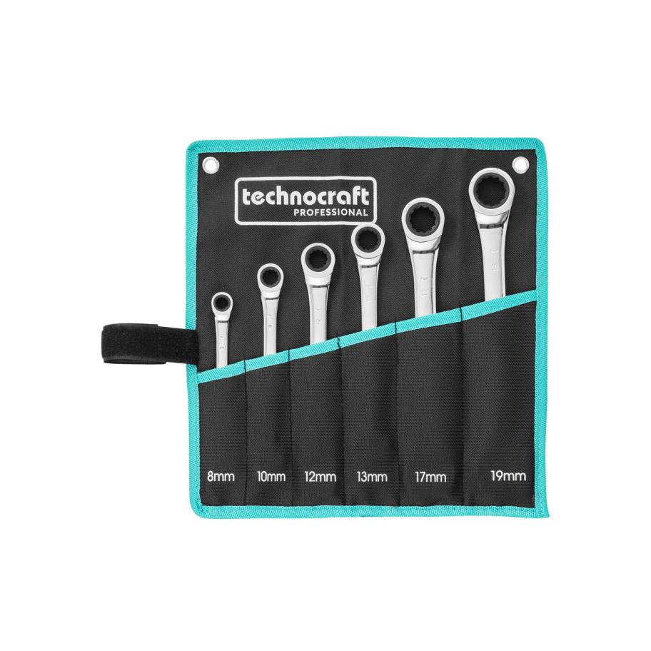 technocraft Ratschen-Gabelringschlüsselsatz