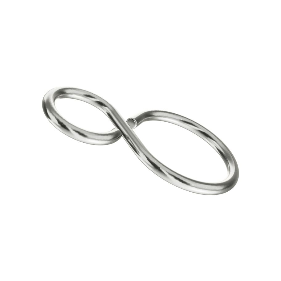 bestaPAC Haken S-Form vernickelt