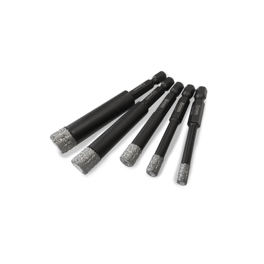 MANDREX Diamantbohrer-Satz TileXcut 5-tlg