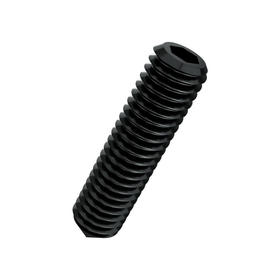 Gewindestifte Innensechskant und Spitze ISO 4027-45H vgs